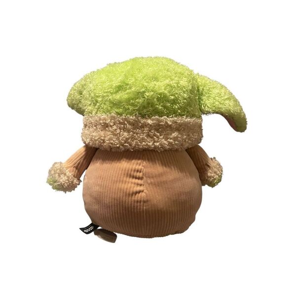 Mattel Green Cream Star Wars Grogu Soft’n Fuzzy Stuffed Animal Plush Toy 13" - Picture 3 of 9